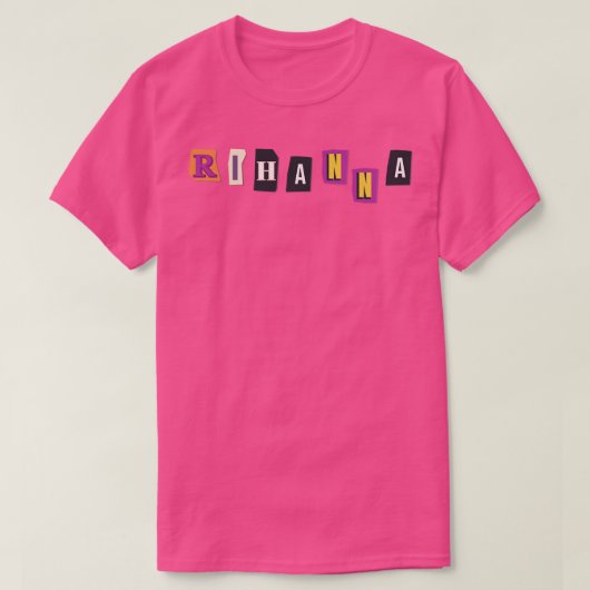 RIHANNA TShirt 9 (Design voorkant)