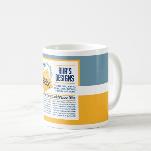 Riia's Design mok (Voorkant rechts)