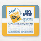 Riia's Design mousepad Muismat (Voorkant)