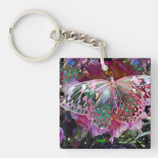 Riing Dawn Butterfly Sleutelhanger (Voorkant)