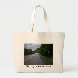 Rij 10 met blauw motorrijwiel grote tote bag