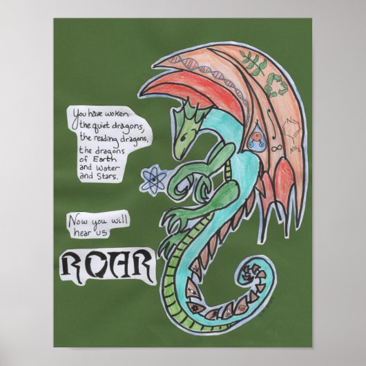 Rij 11x14 poster (Voorkant)