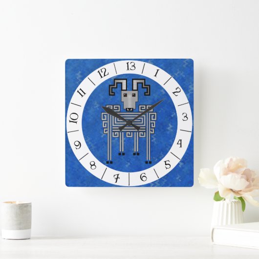 Rij 13-uurs wandklok (Huis)