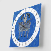 Rij 13-uurs wandklok (Hoek)