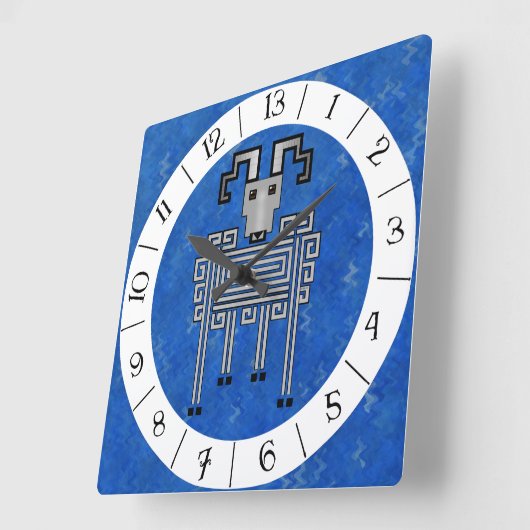 Rij 13-uurs wandklok (Hoek)