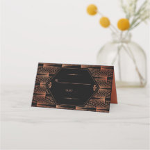 Rij 20s Grote Gatsby Copper Art Deco Wedding