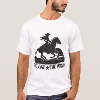 RIJ ALS DE WIND T-SHIRT