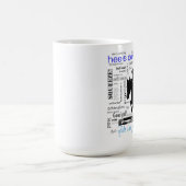 Rij alsof je het bedoelt met het geven van instruc koffiemok (Center)