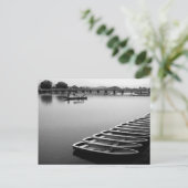 Rij Boats: Arashiyama, Briefkaart van Kyoto (Staand voorkant)