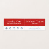 Rij boeken, gedetailleerde logo boekwinkel visitekaartje (Binnenkant ongevouwen)