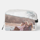 Rij Boots met bloemen Toilettasje (Achterkant)