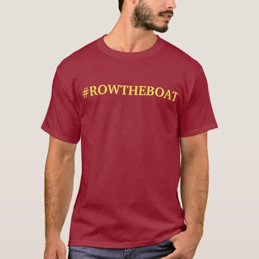 Rij de boot naar Minnesota T-shirt (Voorkant)