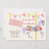 Rij de Carrousel  Uitnodiging (Voorkant)