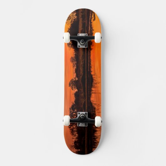 Rij de horizon persoonlijk skateboard (Voorkant)