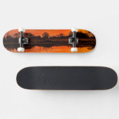 Rij de horizon persoonlijk skateboard (Horizontaal)