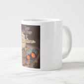 Rij de ringen van de poster van Saturn Travel. Grote Koffiekop (Voorkant rechts)