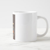 Rij de ringen van de poster van Saturn Travel. Grote Koffiekop (Rechts)