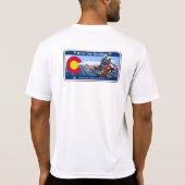 Rij de Rockies t-short T-shirt (Achterkant)