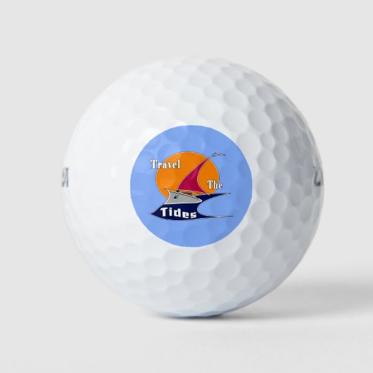 Rij de tij golfballen (Voorkant)
