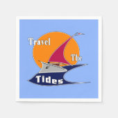 Rij de tij servet (Voorkant)