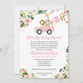 Rij door babydouche voor meisjes kaart (Voorkant)