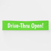 Rij door open! Business Banner (Horizontaal)