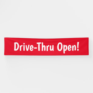Rij door open! Business Banner