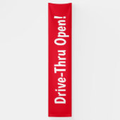 Rij door open! Business Banner (Verticaal)