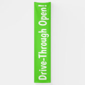 Rij door open! Business Banner (Verticaal)