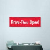 Rij door open! Business Banner (Beurs)