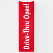 Rij door open! Business Banner (Verticaal)