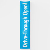Rij door open! Business Banner (Verticaal)