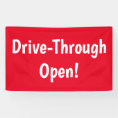Rij door open! Business Banner (Horizontaal)
