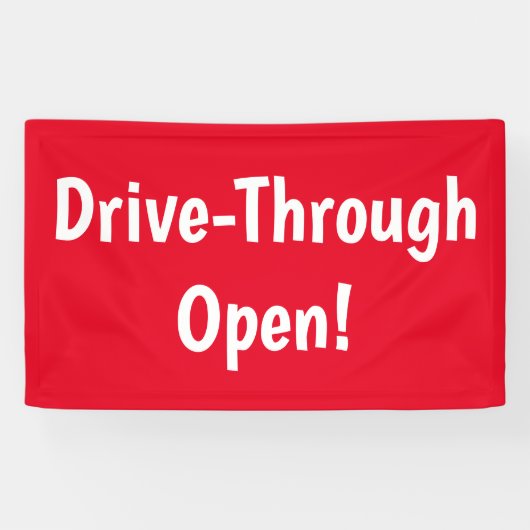 Rij door open! Business Banner (Horizontaal)