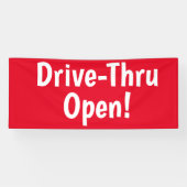 Rij door open! Business Banner (Horizontaal)