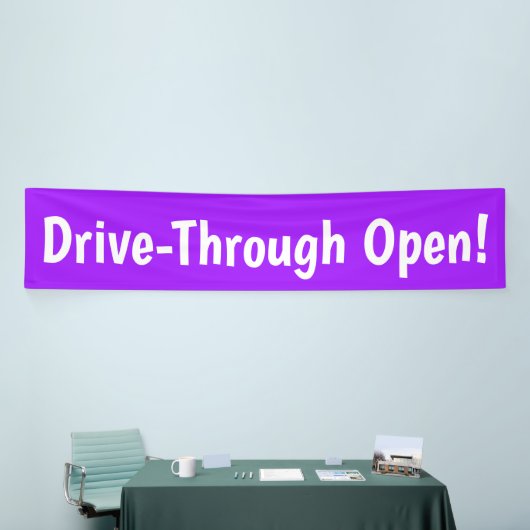 Rij door open! Business Banner (Beurs)
