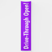 Rij door open! Business Banner (Verticaal)