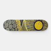 Rij het gouden uur persoonlijk skateboard (Horizontaal)