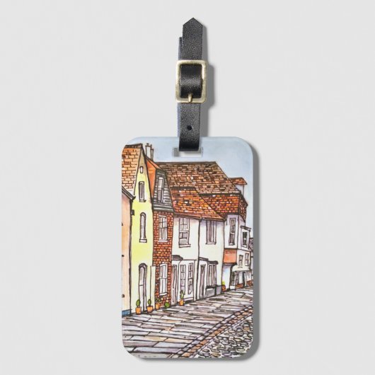 Rij Huizen Bagagelabel (Voorkant (verticaal))
