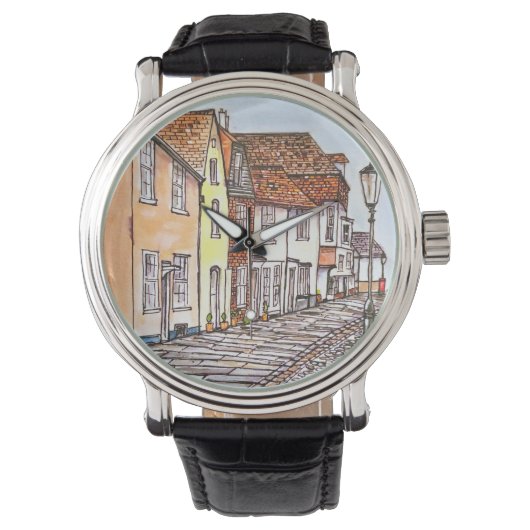 Rij Huizen Horloge (Voorkant)