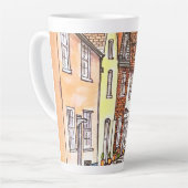 Rij Huizen Latte Mok (Linkerhoek)