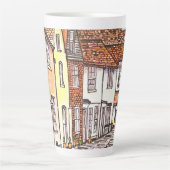 Rij Huizen Latte Mok (Voorkant)