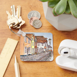 Rij Huizen Sleutelhanger