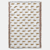 Rij! Ik ben een tijger! - deken gooien (Voorkant Verticaal)