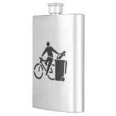 Rij je bike, gooi je auto weg flacon (Links)