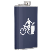 Rij je bike, gooi je auto weg heupfles (Rechts)
