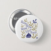 Rij je pop ronde button 5,7 cm (Voorkant /achterkant)