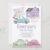 Rij langs, Birthday Parade Kaart (Voorkant)