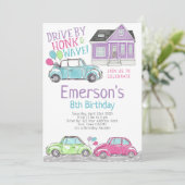 Rij langs, Birthday Parade Kaart (Staand voorkant)