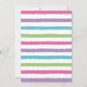 Rij langs, Birthday Parade Kaart (Achterkant)